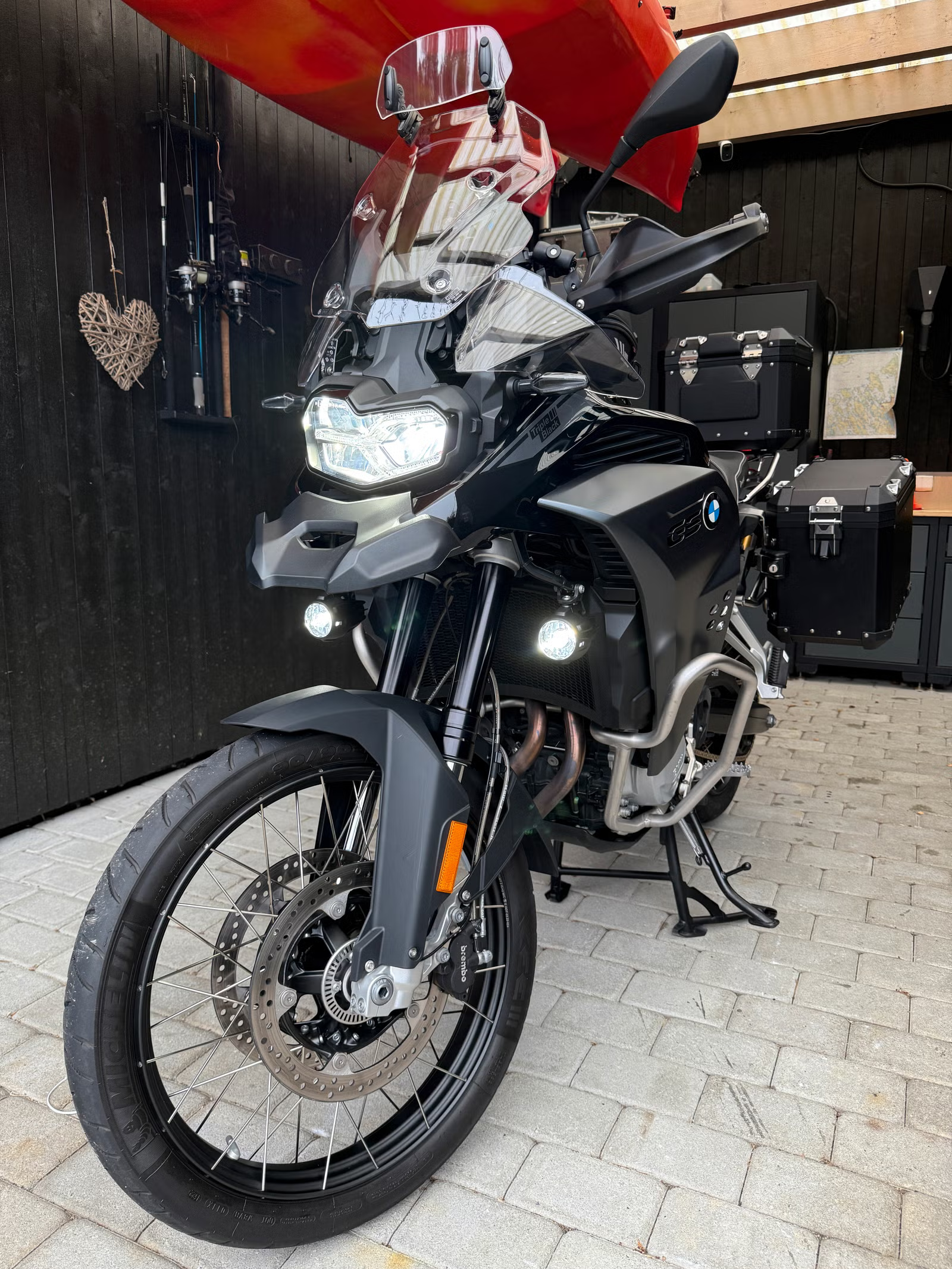 BMW F 850 GS Adventure Triple Black 2023 2